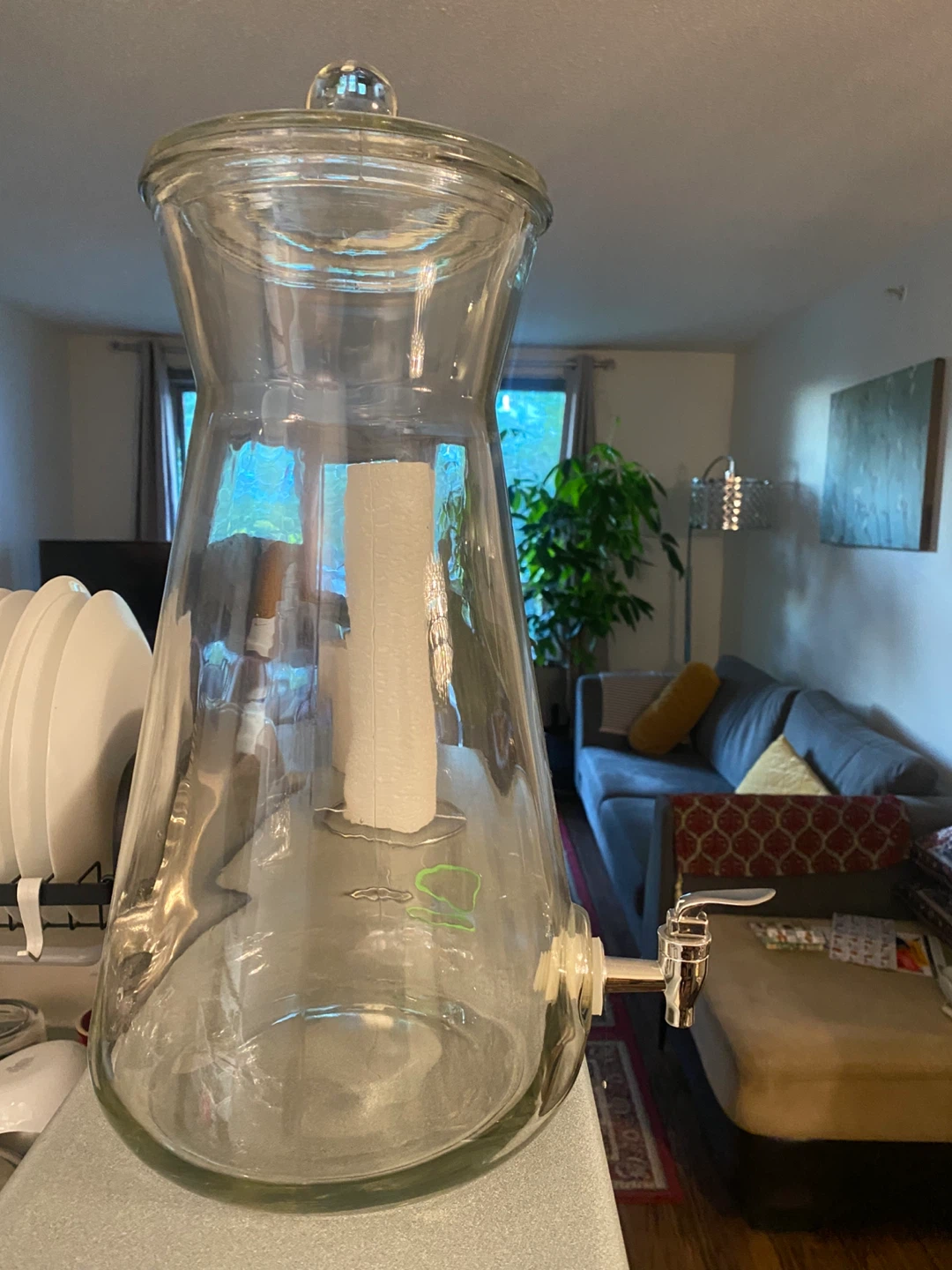 Glass Beverage Dispenser with Spigot - photo 4