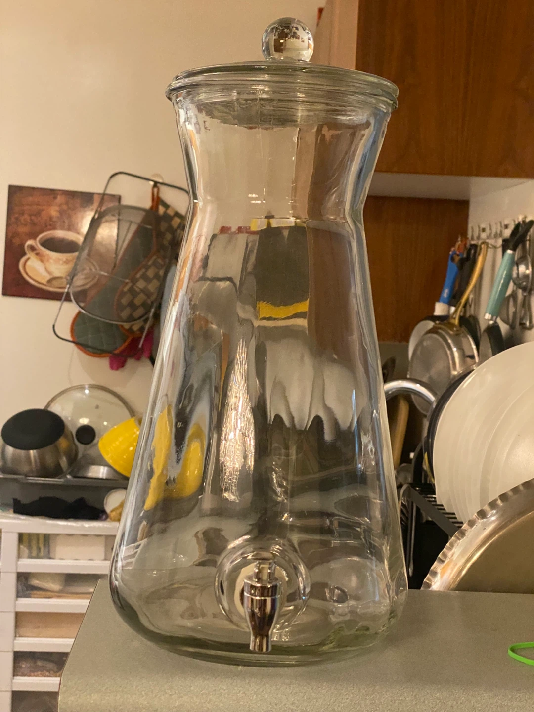 Glass Beverage Dispenser with Spigot - photo 3