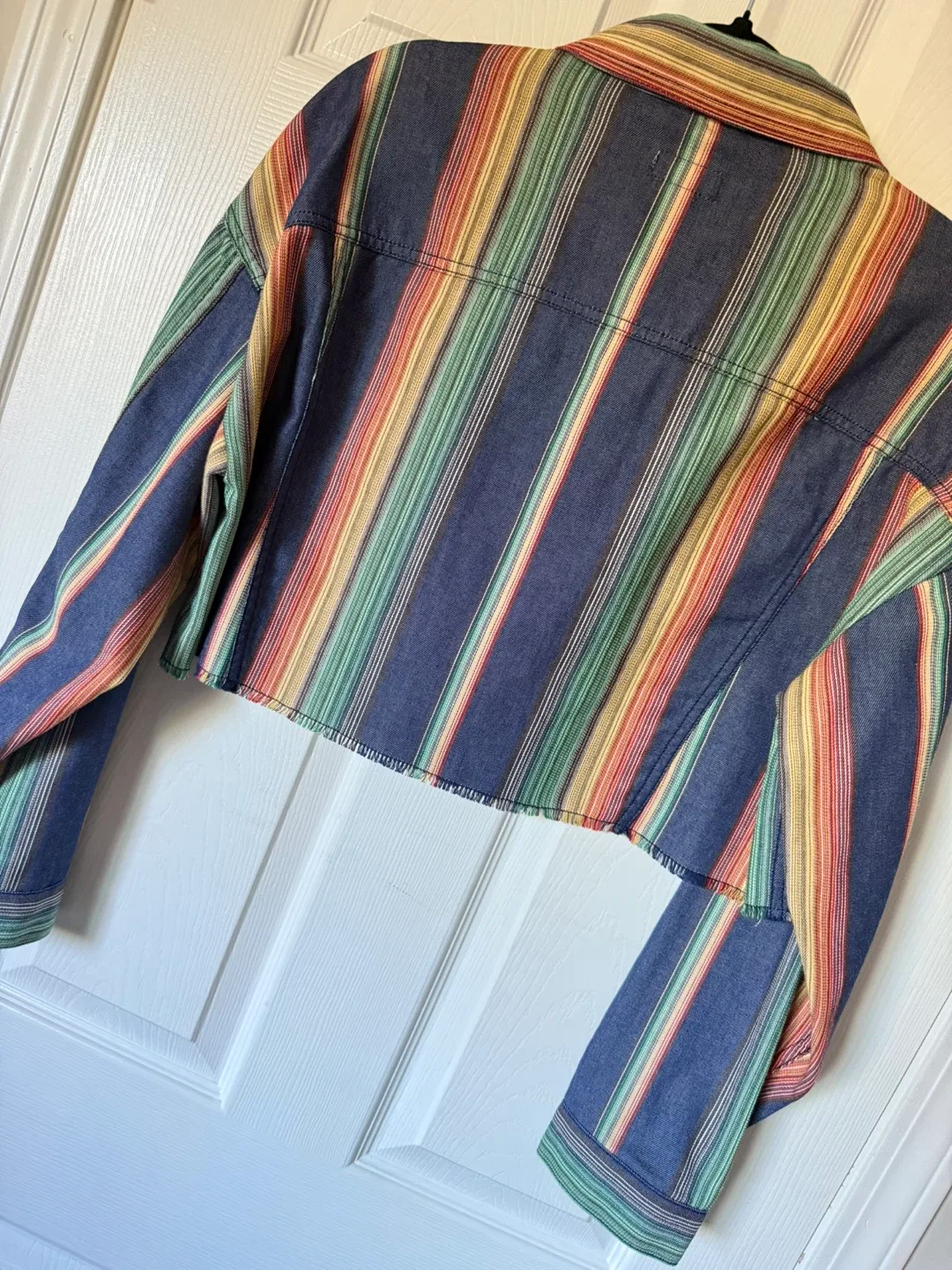 Tommy Jeans L/G Striped Denim Jacket image indicator(3)