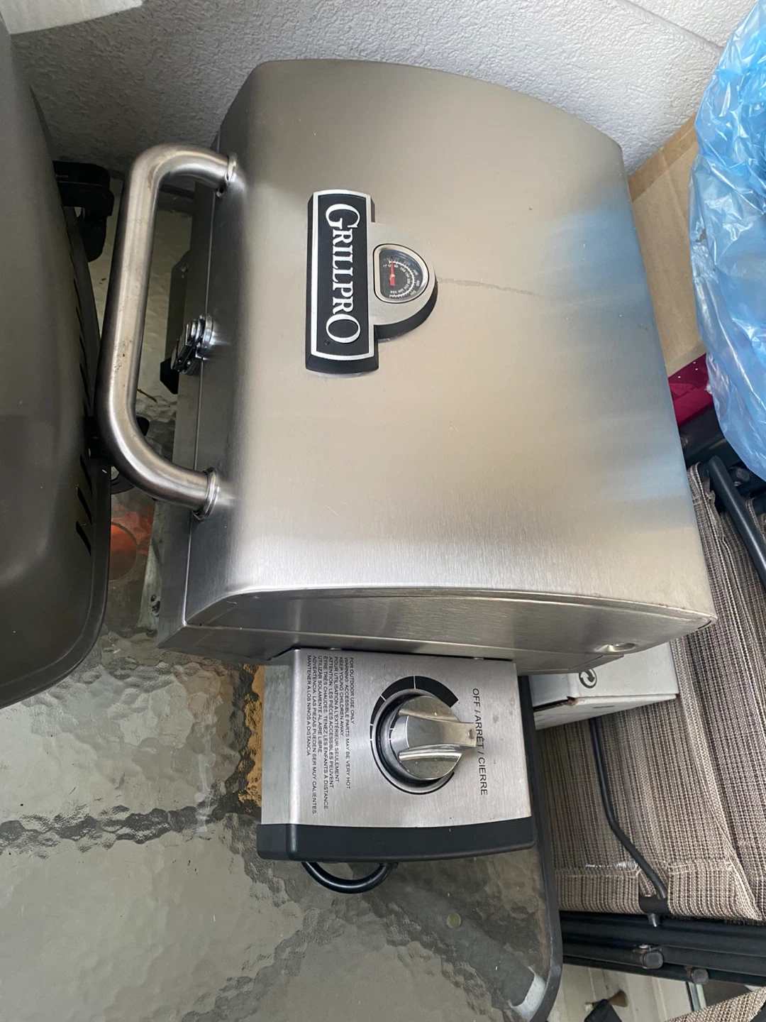 GrillPro Portable Electric BBQ Grill