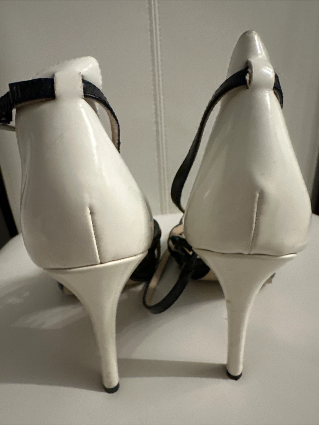 Town Shoes Heels - Black & White - Size 6.5 - photo 3