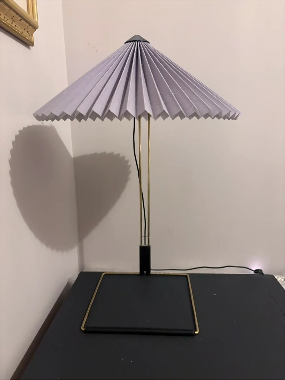 Hay Matin Table Lamp Lavender Shade thumbnail