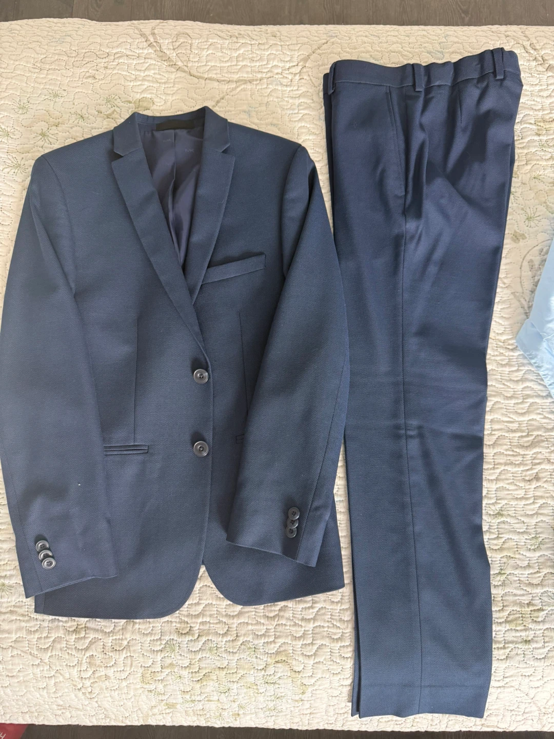 Michael Kors Blue Suit - Size 14R/27"-W1