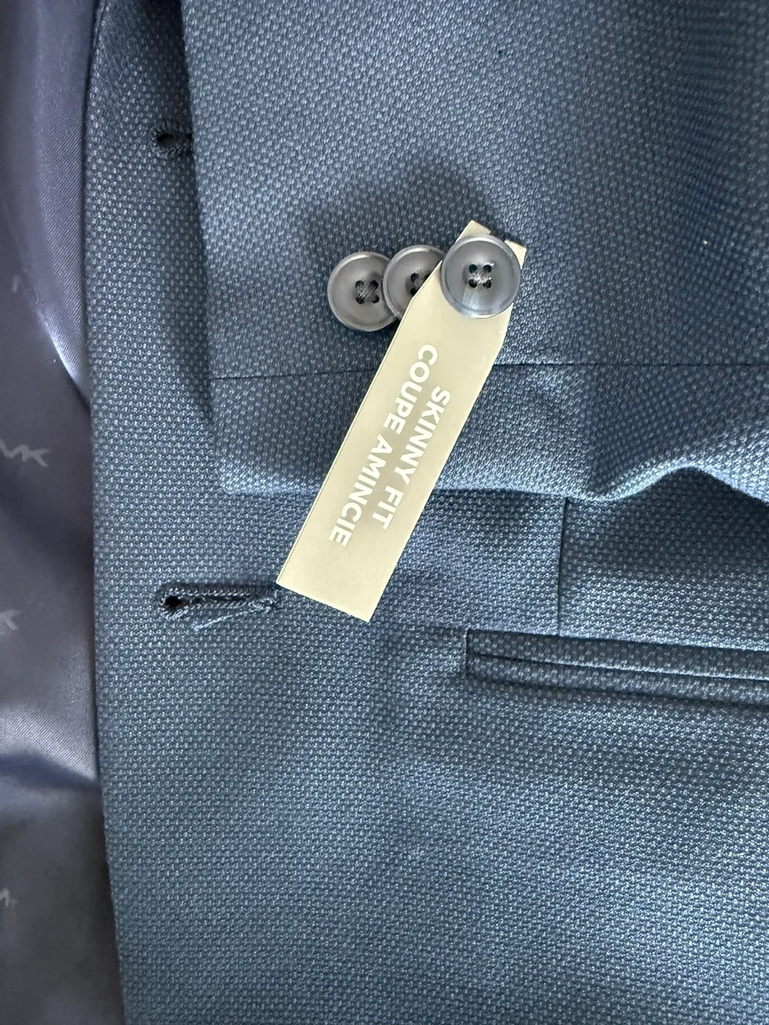 Michael Kors Blue Suit - Size 14R/27"-W1 image indicator(7)