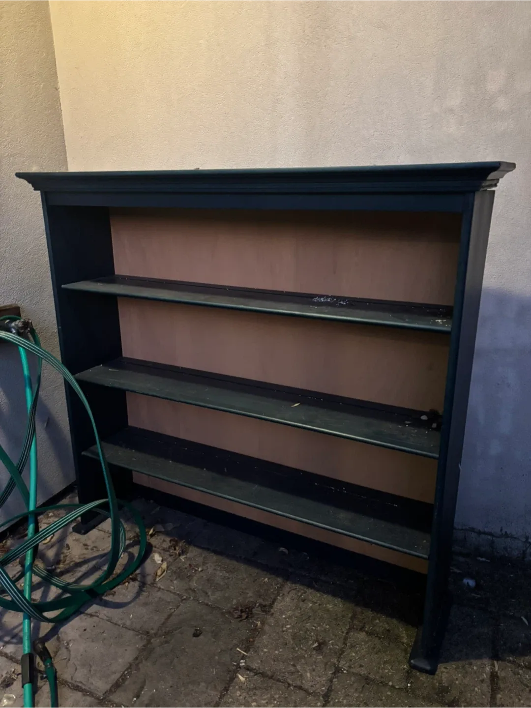 Dark Green Wooden Shelf image indicator(2)