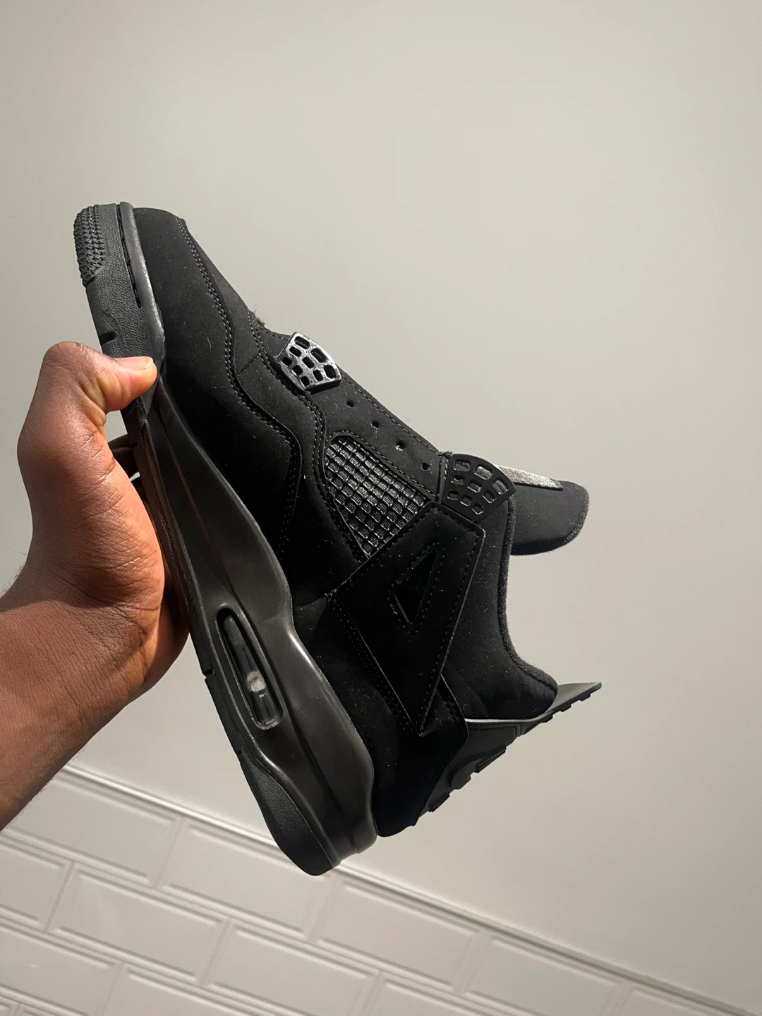 Nike Air Jordan 4 Retro Black Cat US 10 - photo 5