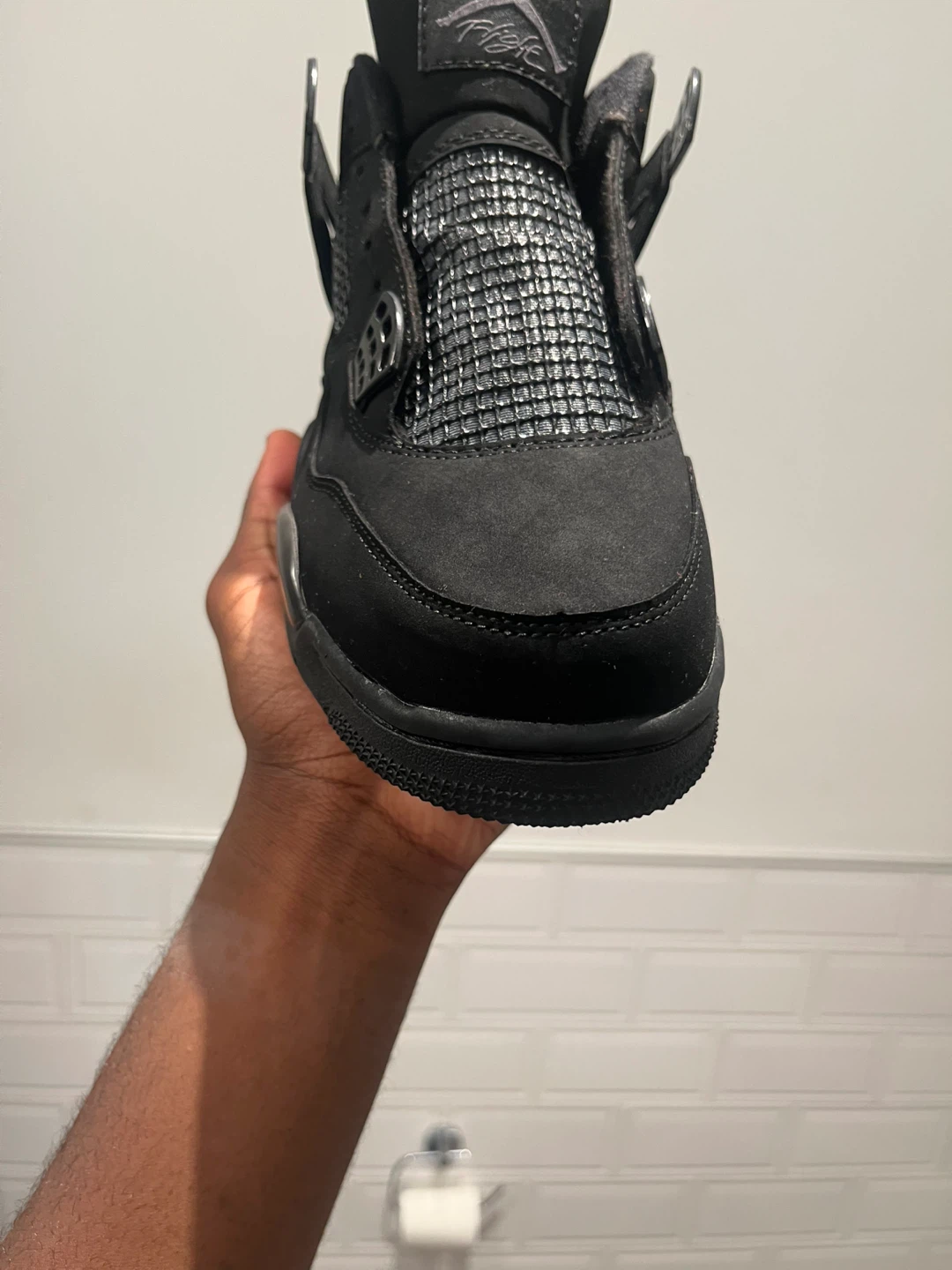 Nike Air Jordan 4 Retro Black Cat US 10 - photo 4