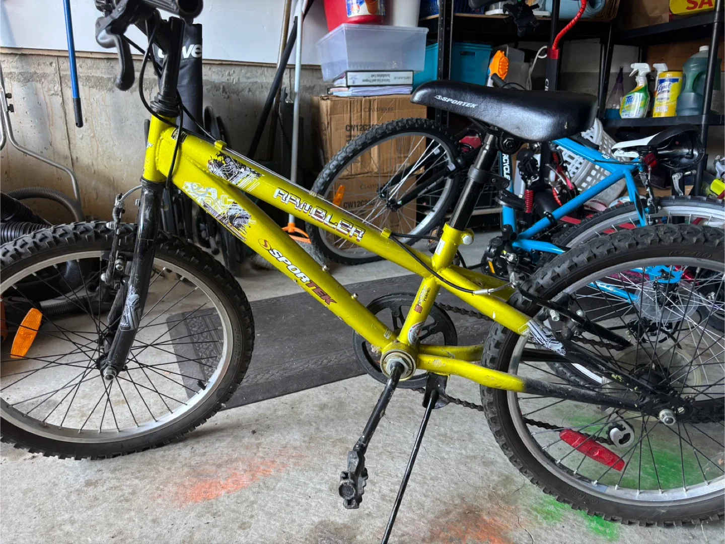 Sportek Rambler Yellow Kids Bike image indicator(5)