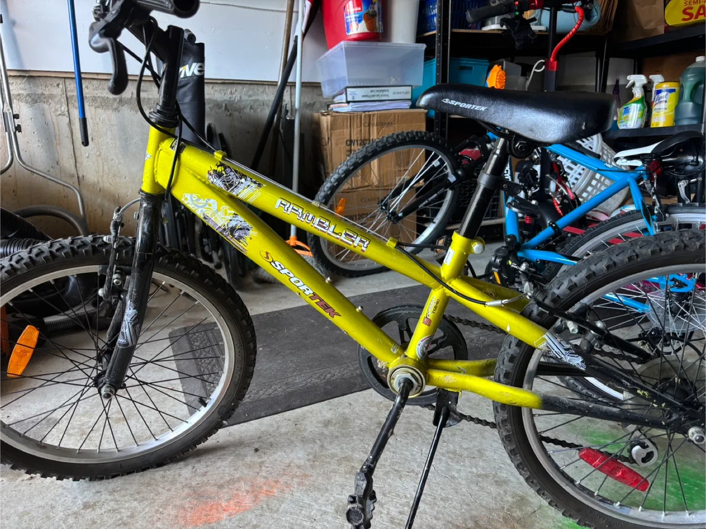 Sportek Rambler Yellow Kids Bike image indicator(2)