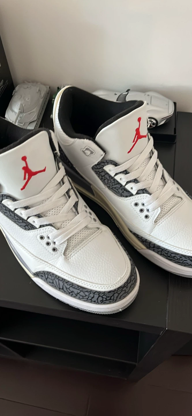 Real Jordan 3 Size 9.5