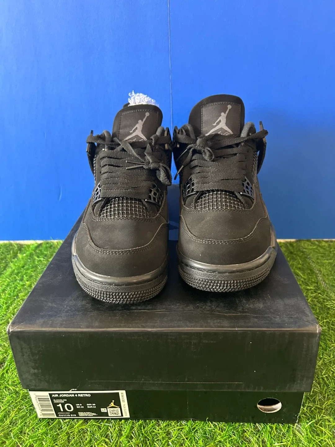 Air Jordan 4 Retro Black Cat, Size 10 image indicator(2)