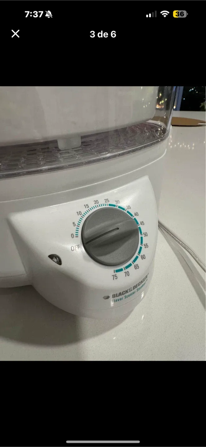 Black & Decker Flavor Scenter Steamer HS2000 image indicator(3)