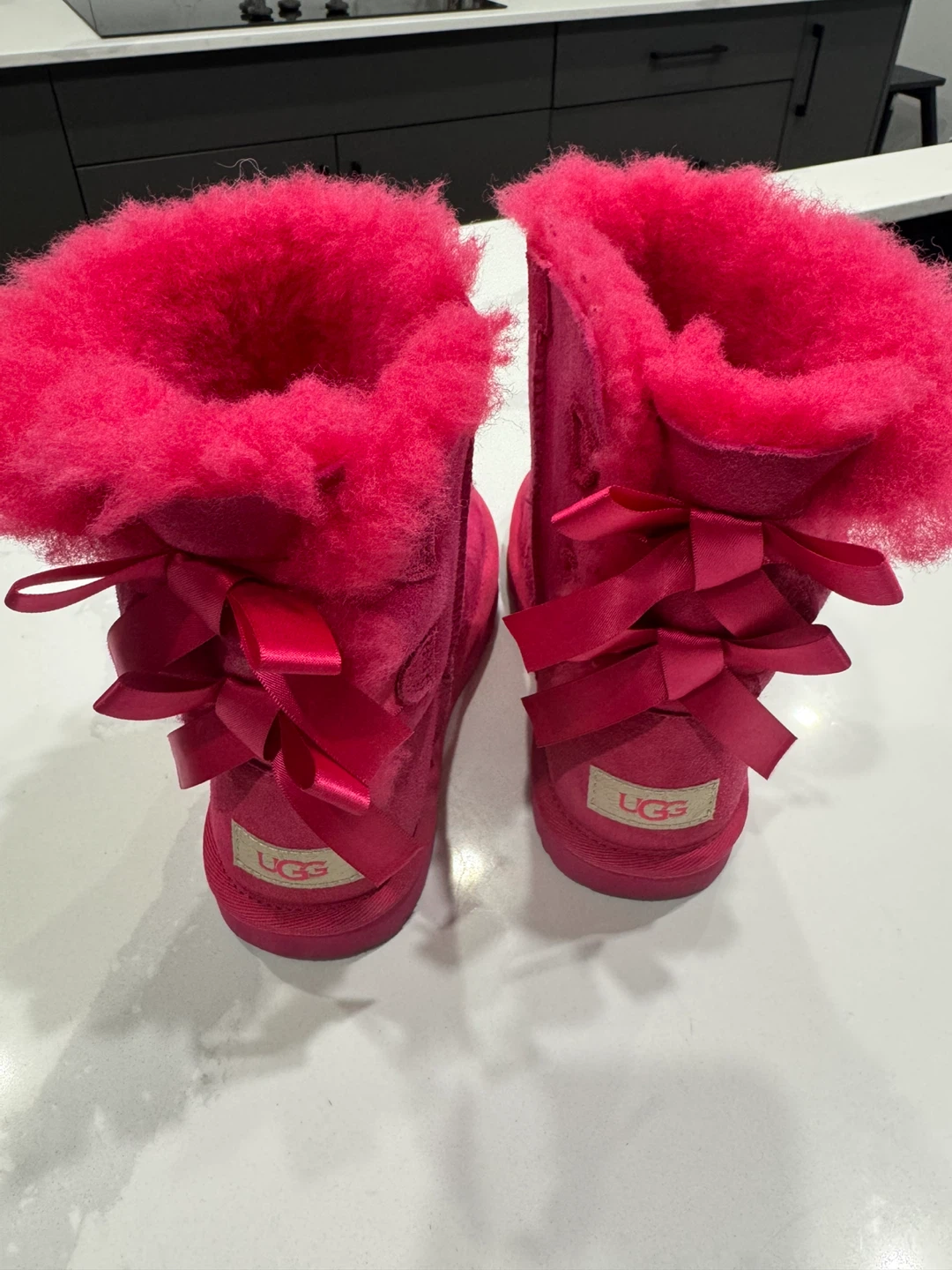 UGG Pink Boots Size 2 Youth - photo 2
