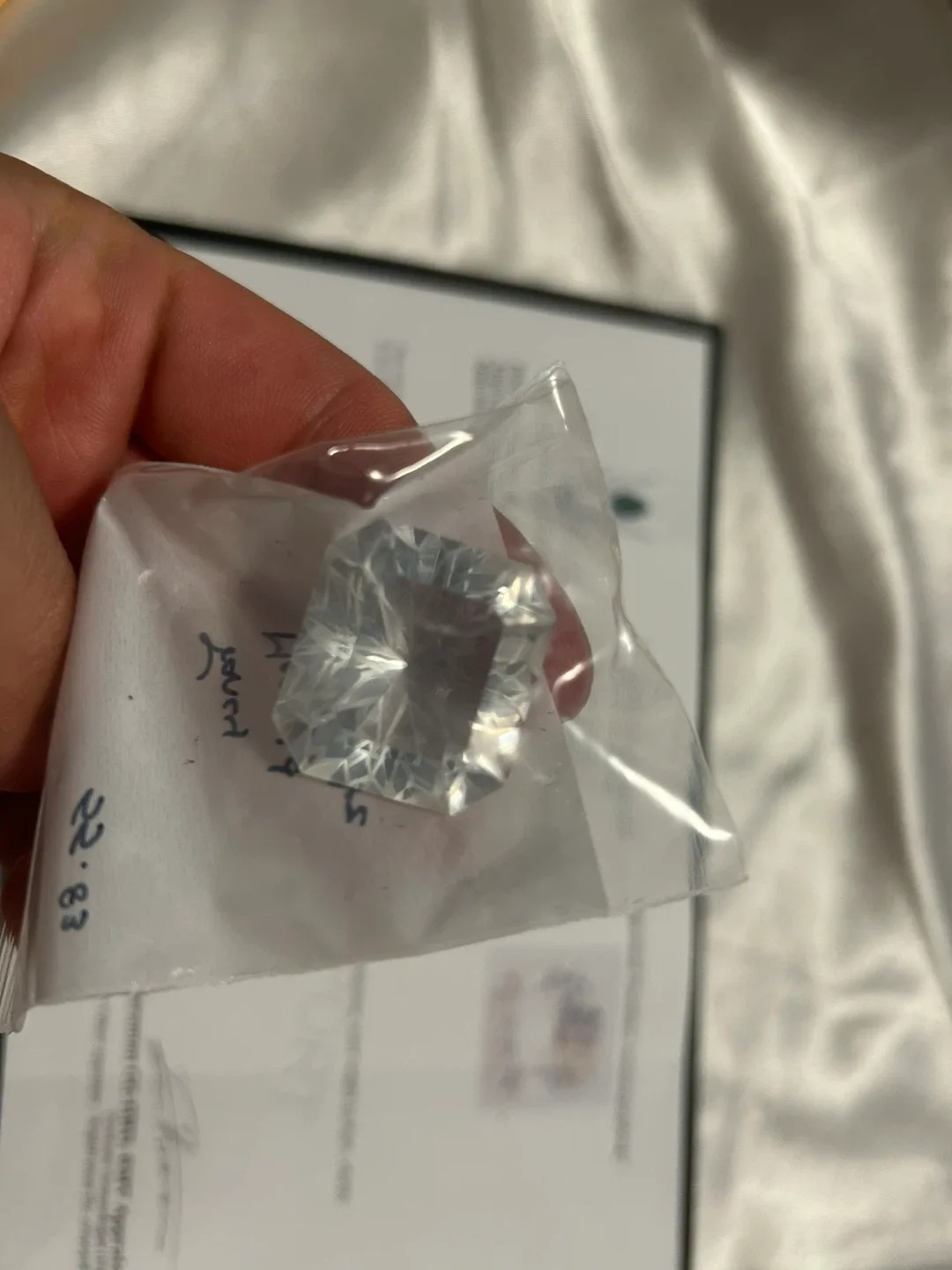 Natural Rock Quartz Authenticated 55.83 image indicator(4)