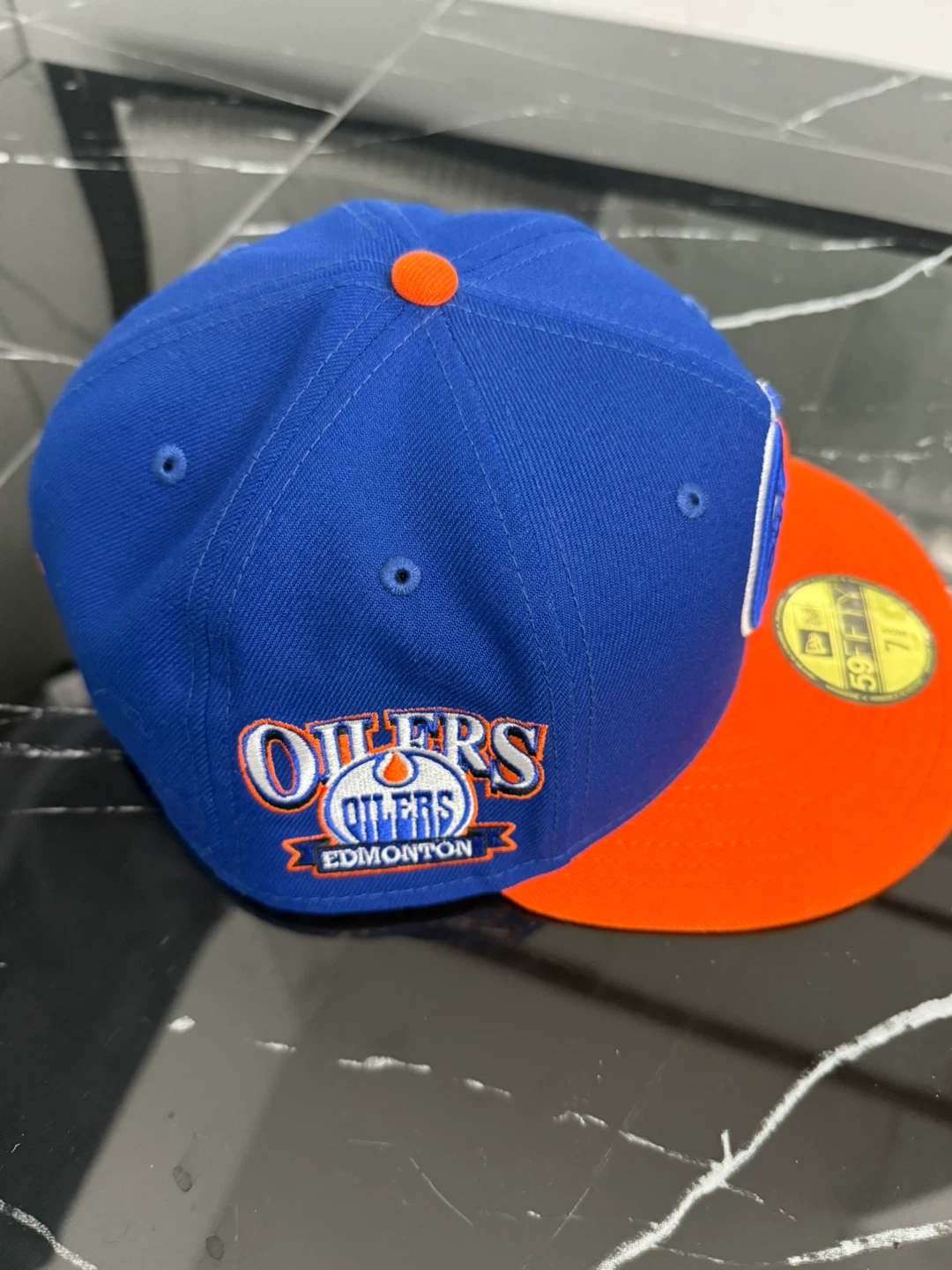 New Era Oilers 59FIFTY Hat - Size 7 5/8 - photo 2