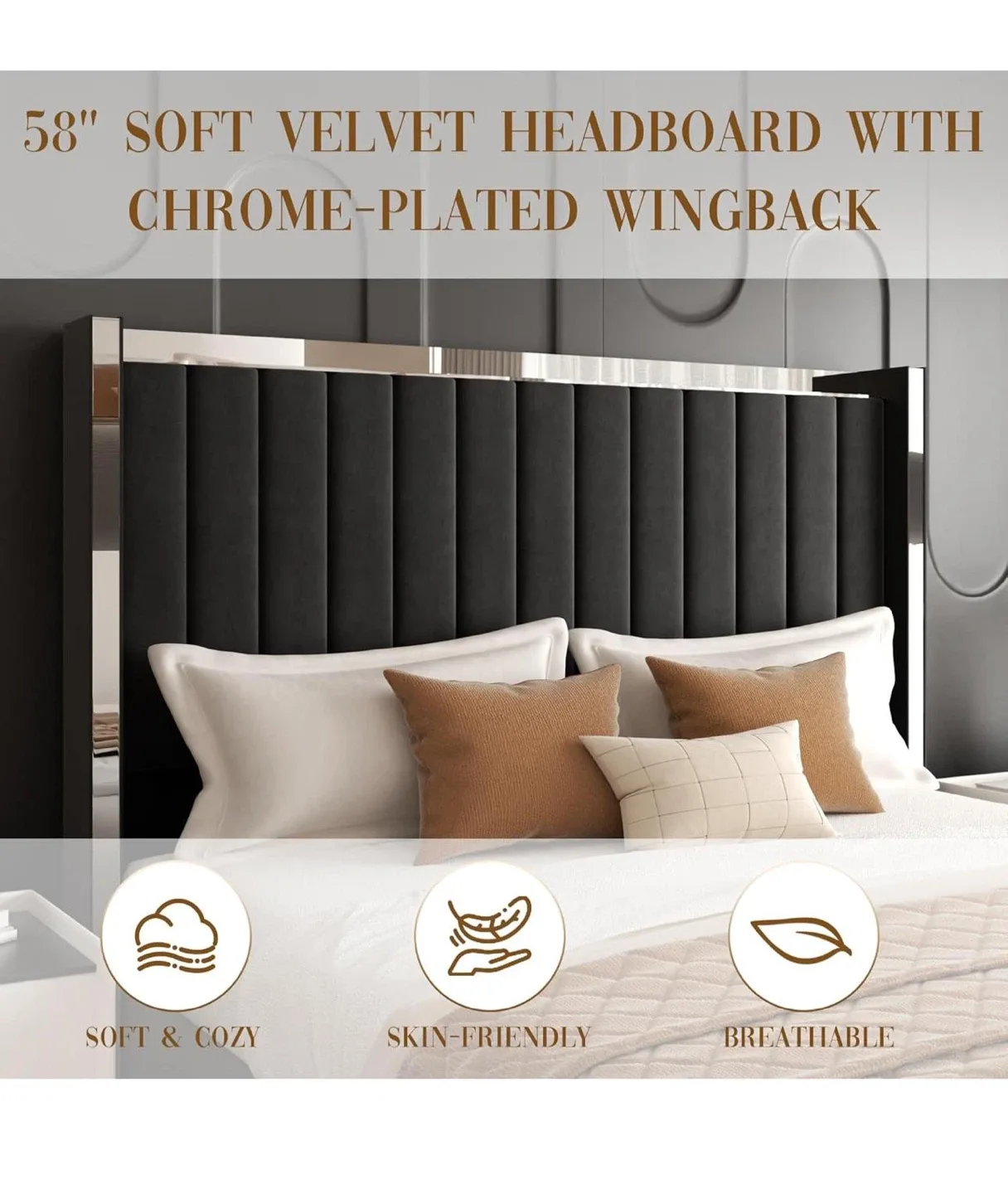 King Size Platform Bed Frame image indicator(3)