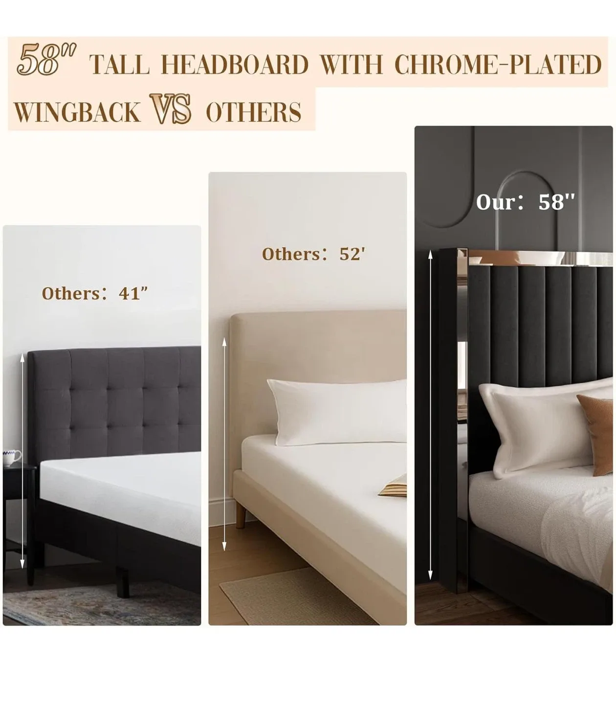 King Size Platform Bed Frame image indicator(4)