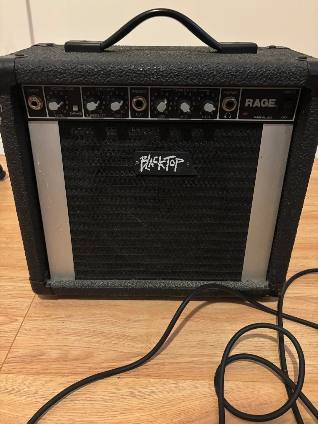 Rage Blacktop Guitar Amplifier thumbnail