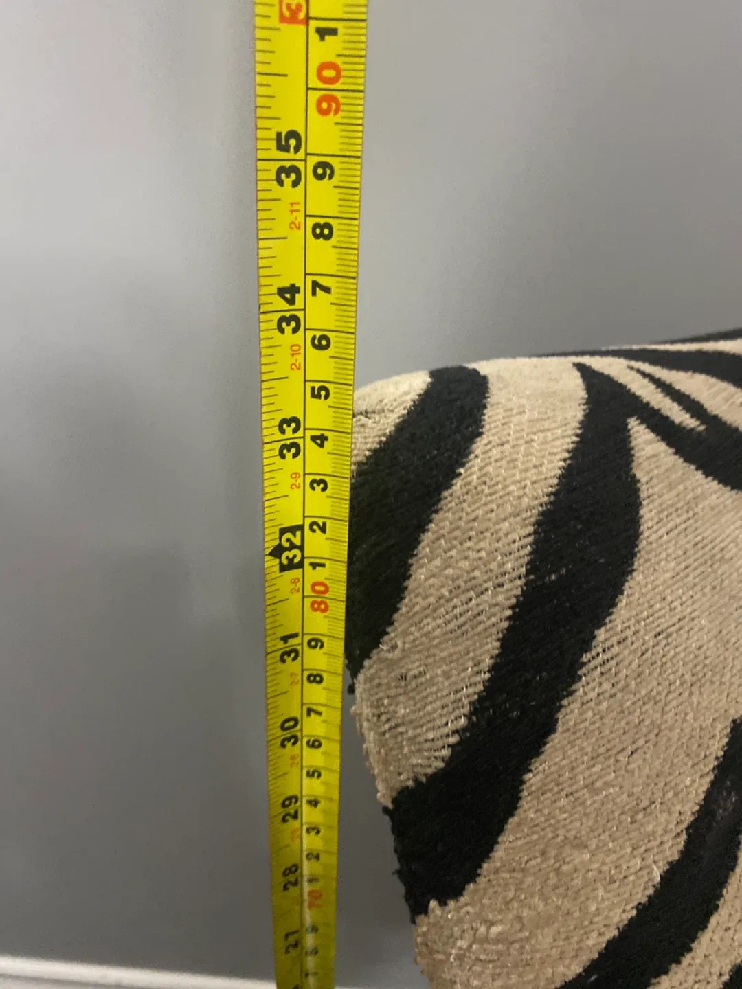 Zebra Print Accent Chair image indicator(3)