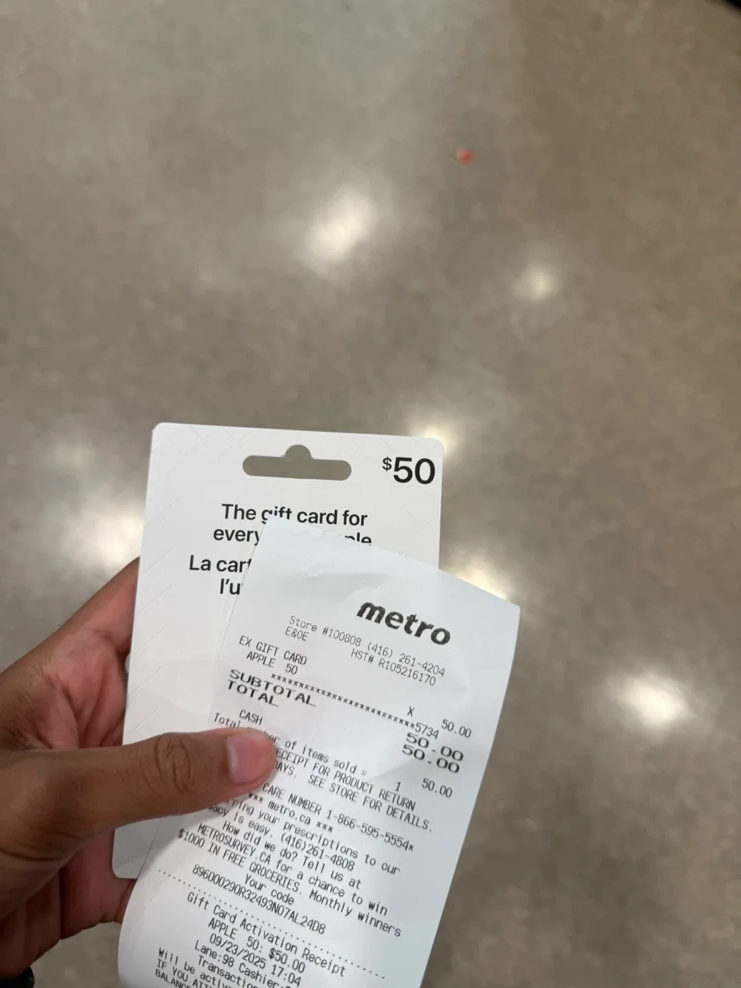 Apple  $50 Giftcard image indicator(2)