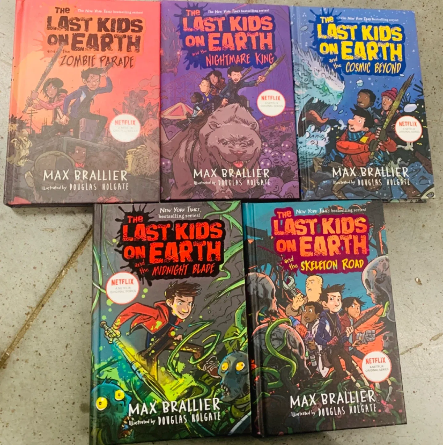 The Last Kids on Earth – 5 Hardcover Books by Max Brallier thumbnail