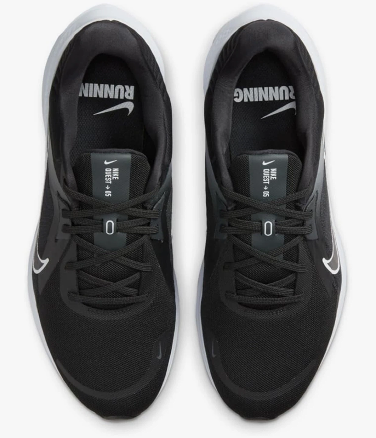 $95 NIB Size 13 Nike Downshifter 12 Black Running Shoes - photo 4