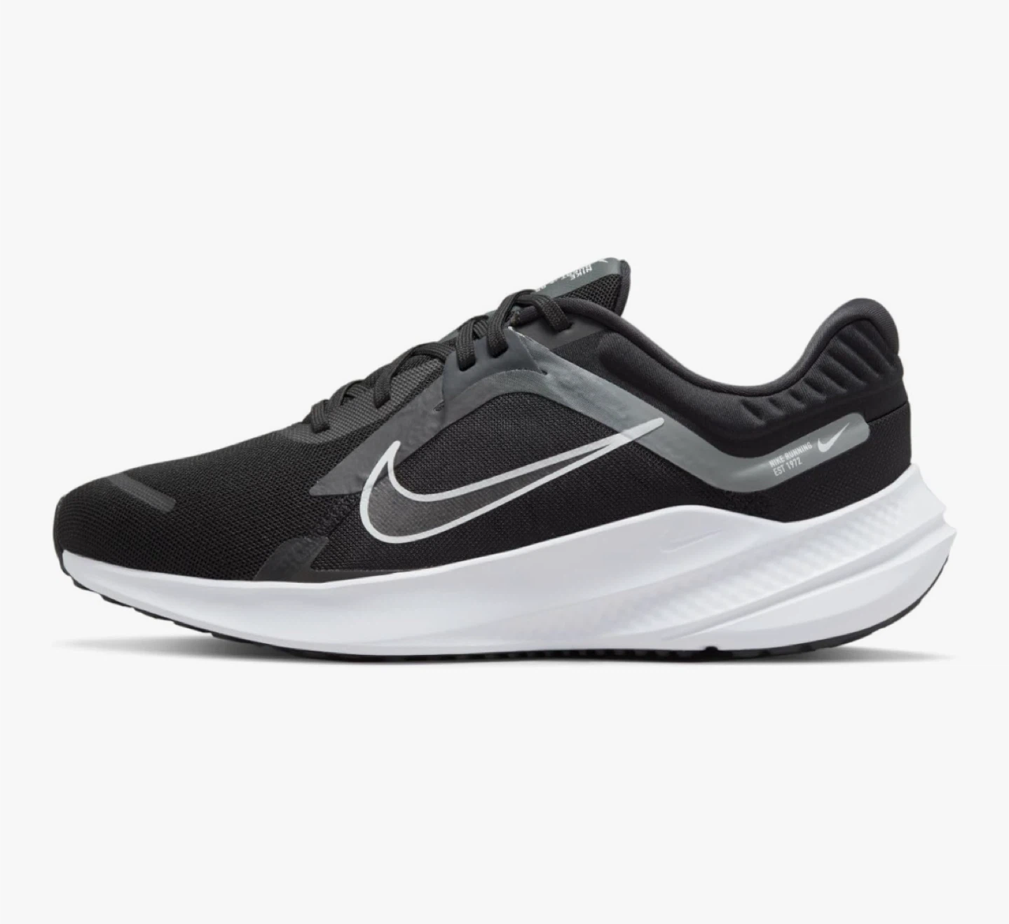 $95 NIB Size 13 Nike Downshifter 12 Black Running Shoes - photo 5