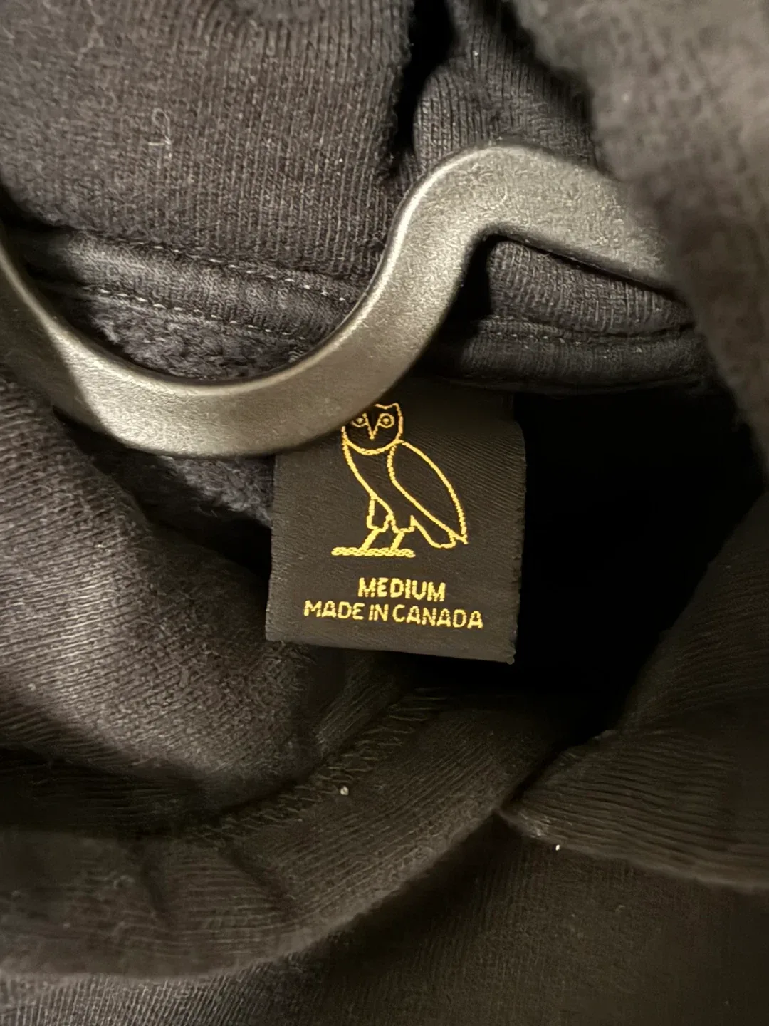 OVO (October's Very Own) Black Hoodie - Size Medium image indicator(4)