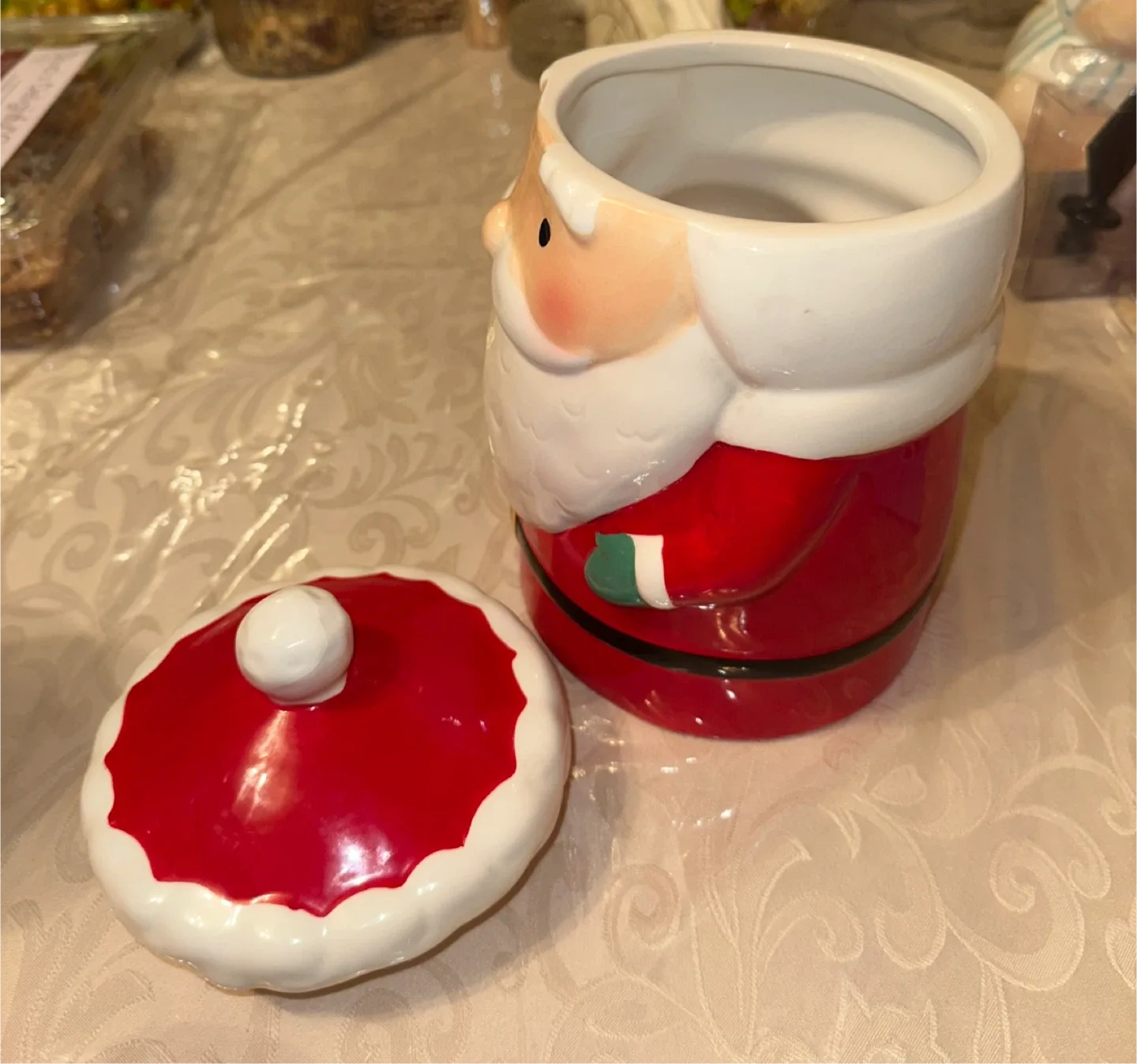 Santa Cookie Jar image indicator(2)
