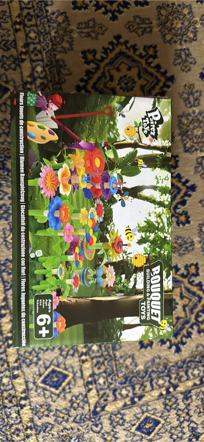 Pairez Toys Flowers Building, Kids Gardening Set with Paint new - photo 4