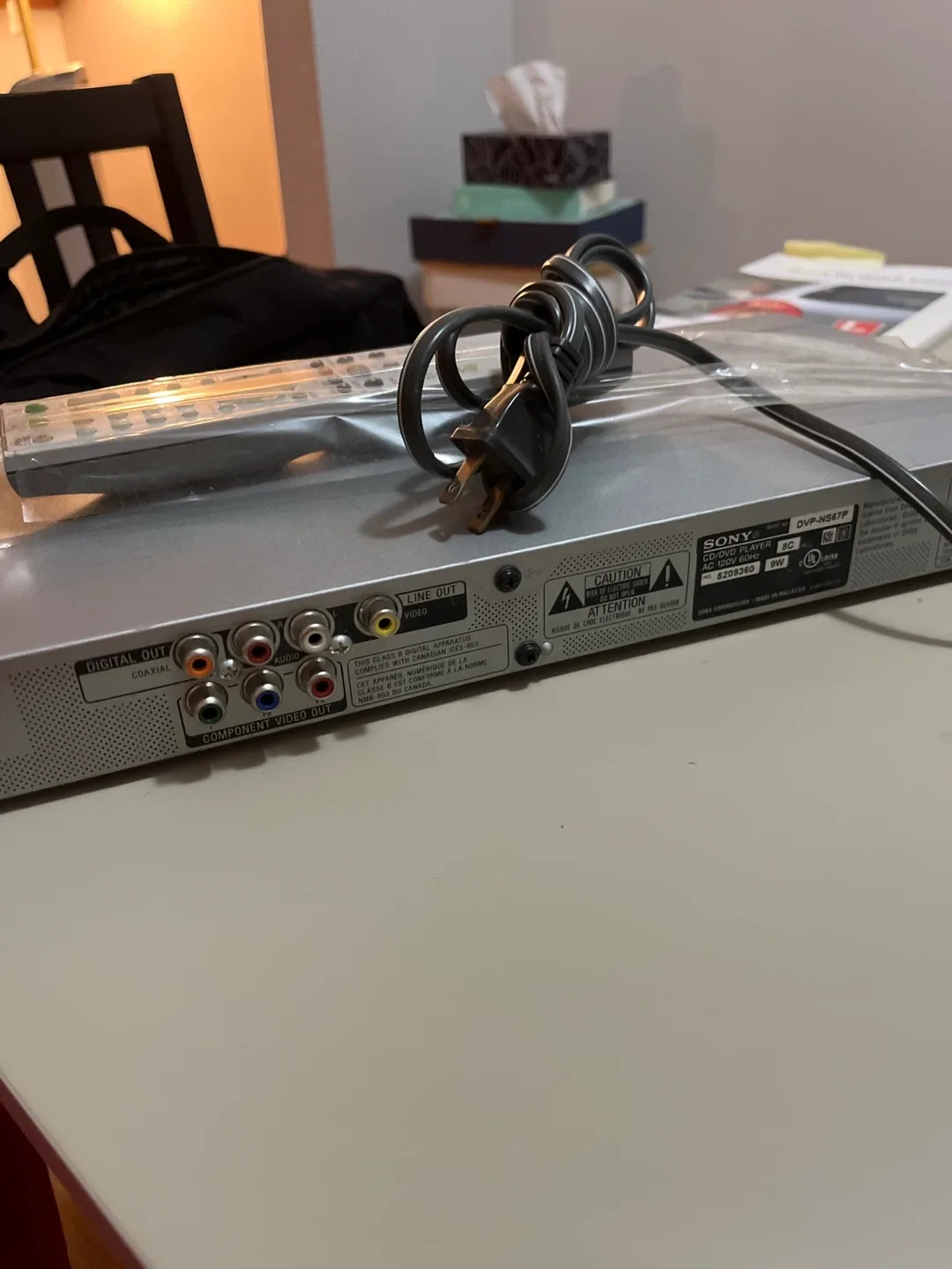 Sony CD/DVD Player image indicator(3)