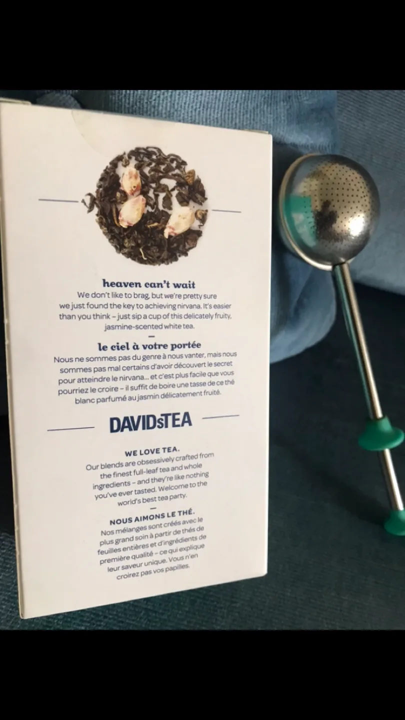 ✨NEW David’s Tea + David’s Tea Infuser image indicator(2)