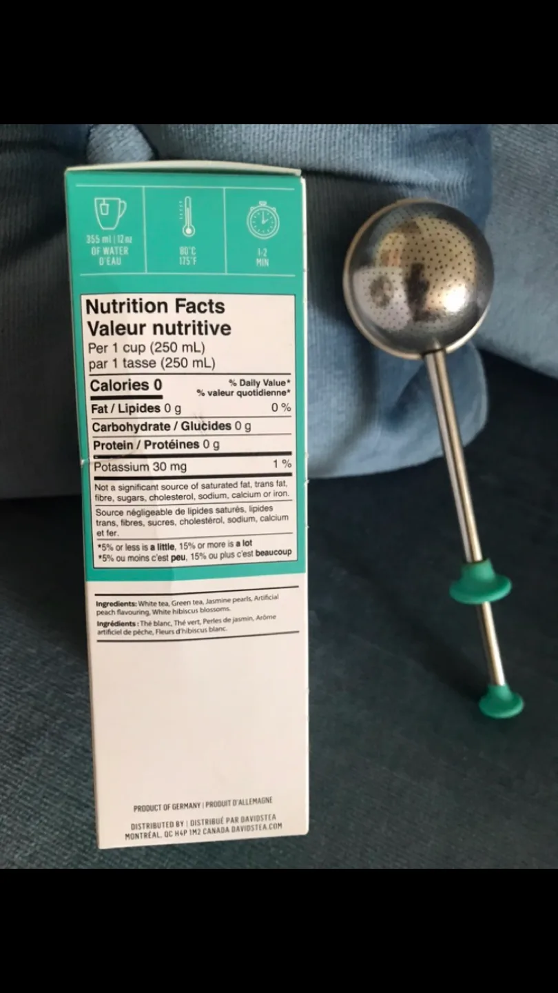 ✨NEW David’s Tea + David’s Tea Infuser image indicator(3)