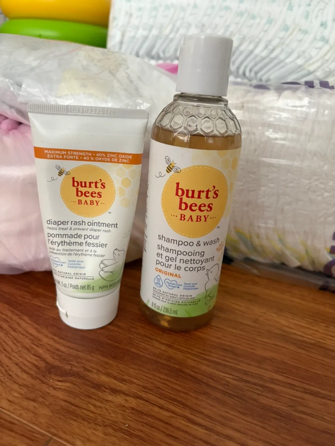 Burt's Bees Baby Shampoo & Diaper Rash Ointment thumbnail