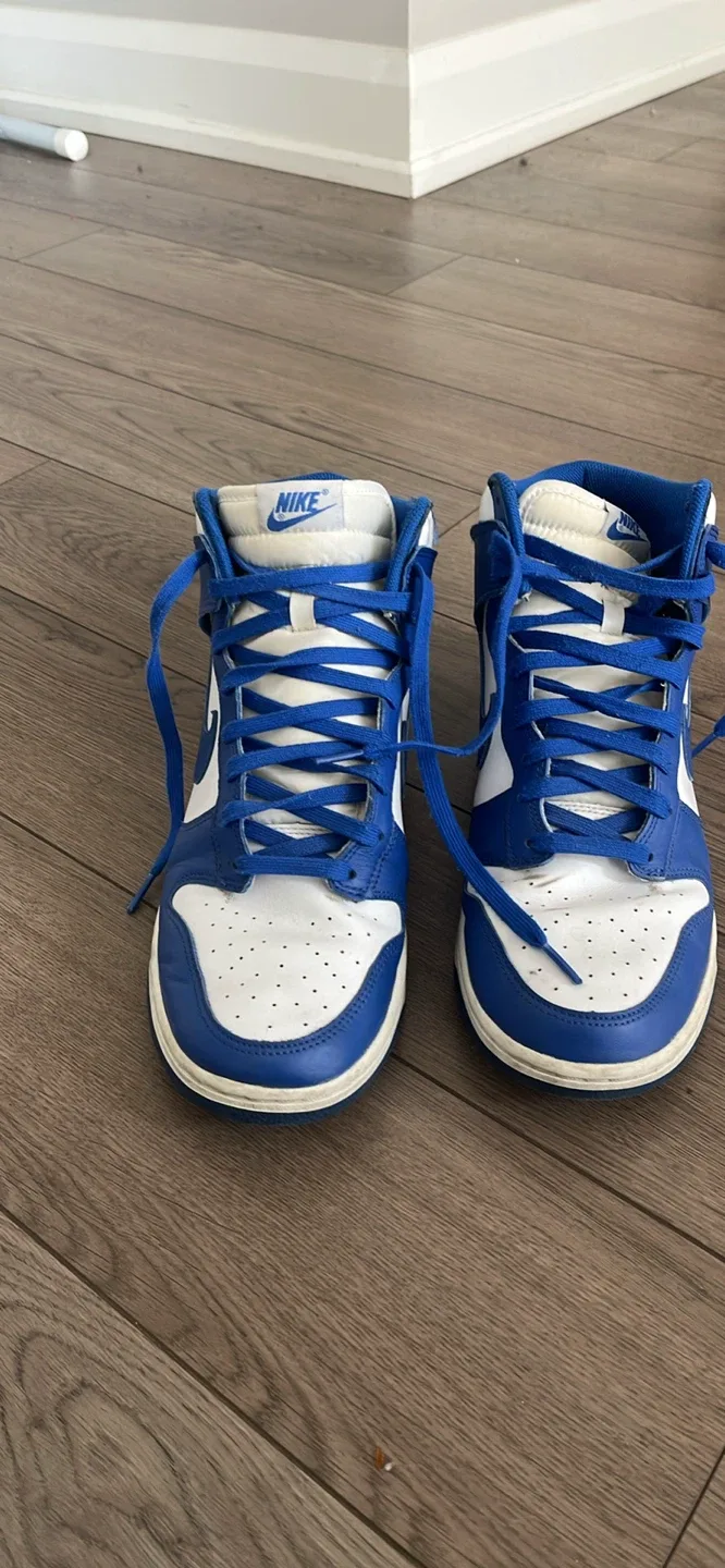 Nike Dunk High Blue/White image indicator(3)