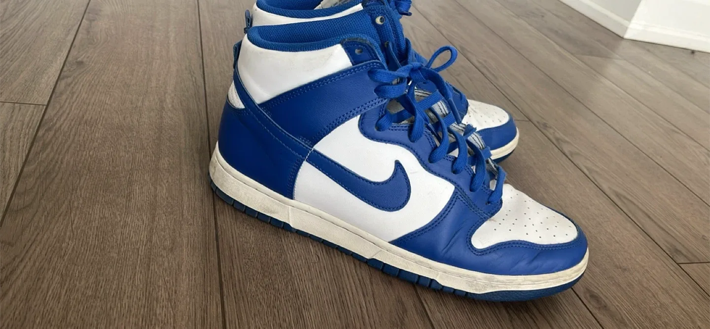 Nike Dunk High Blue/White image indicator(2)