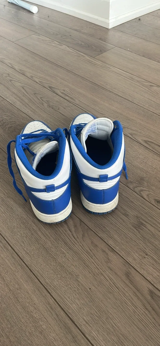 Nike Dunk High Blue/White image indicator(4)