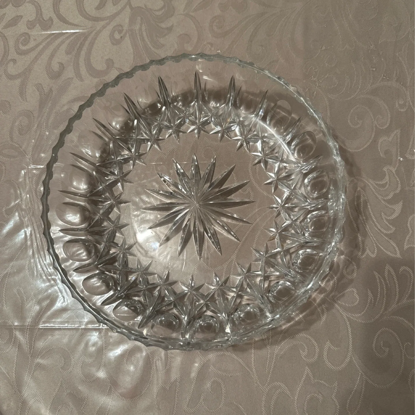 Clear Glass Serving Platter thumbnail