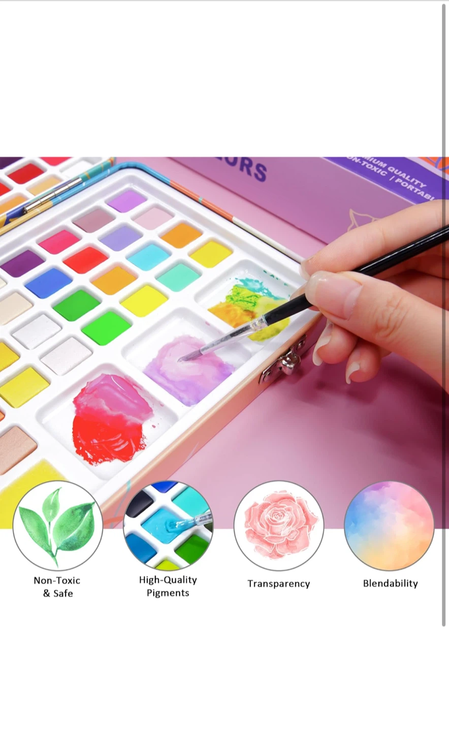 Winsons 138 Solid Watercolors Set - photo 5