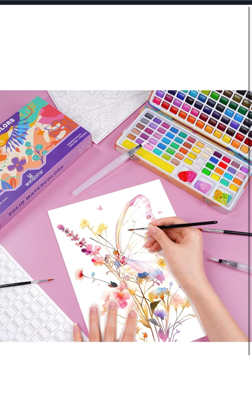 Winsons 138 Solid Watercolors Set - photo 2