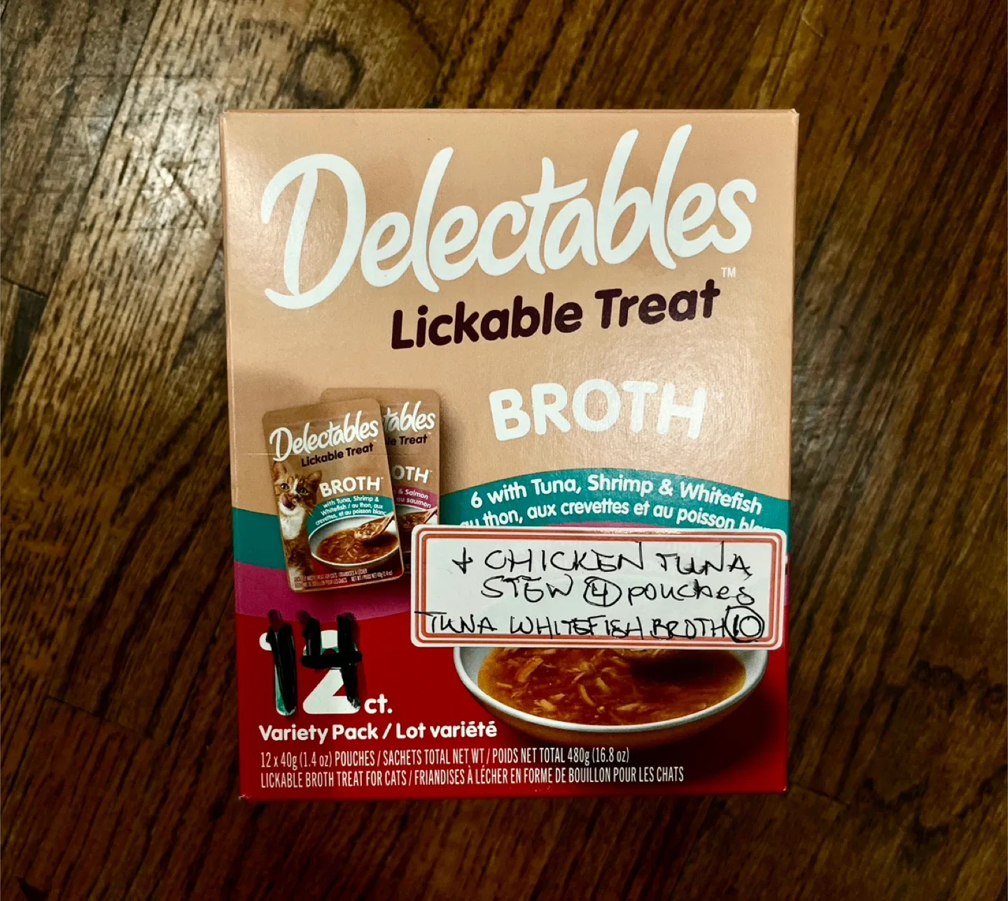 Delectables Lickable Cat Treats Variety Pack image indicator(3)