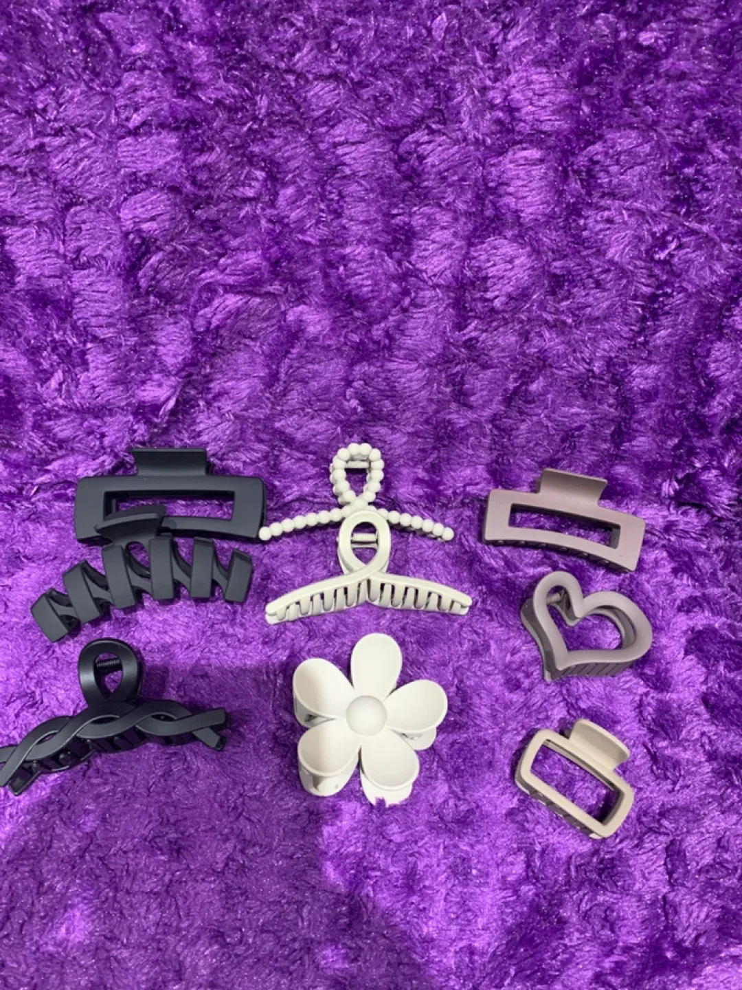 Hair Clip Set - Assorted Styles 9 Pcs thumbnail