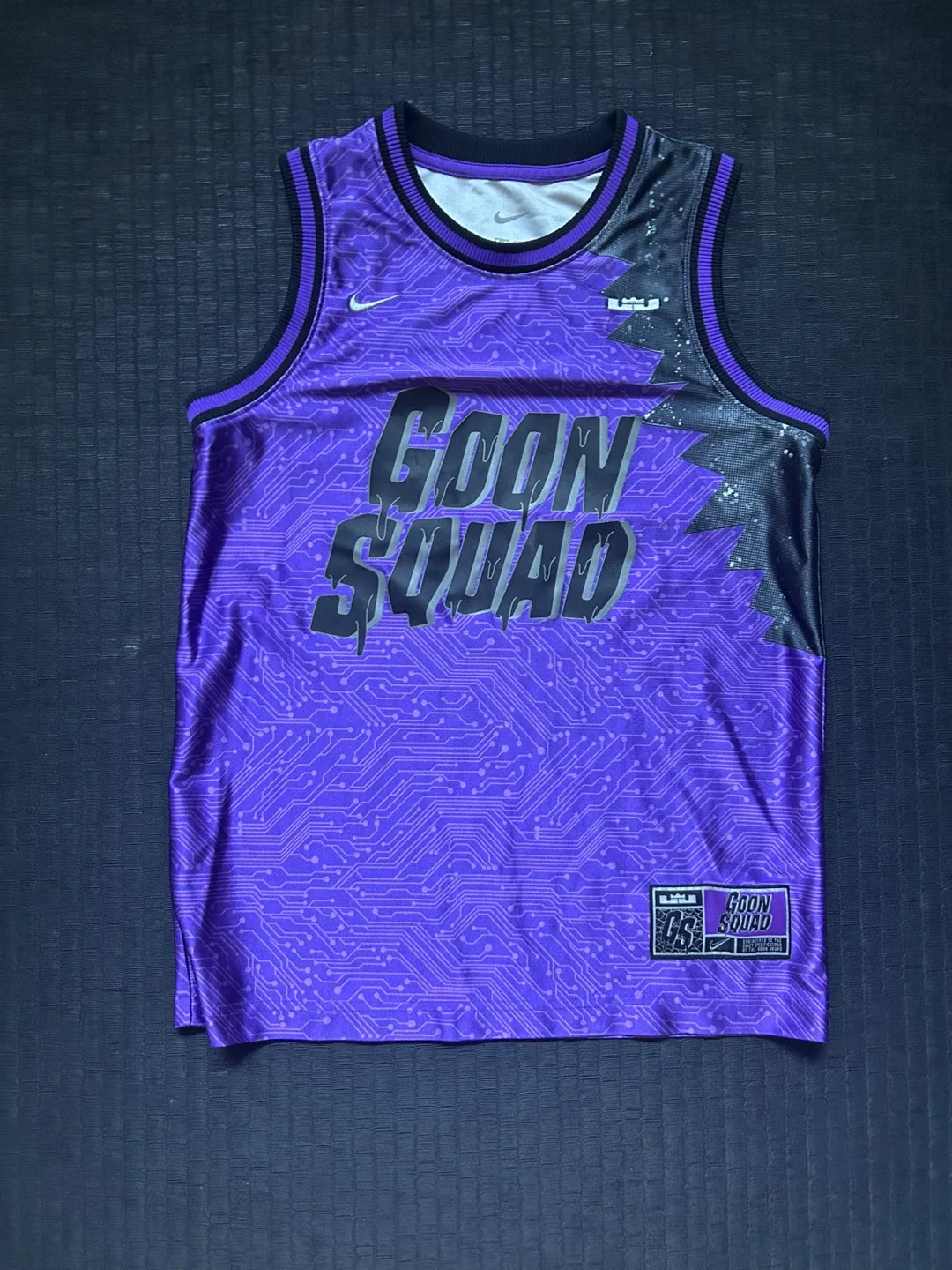 Nike LeBron Goon Squad Purple Jersey image indicator(2)