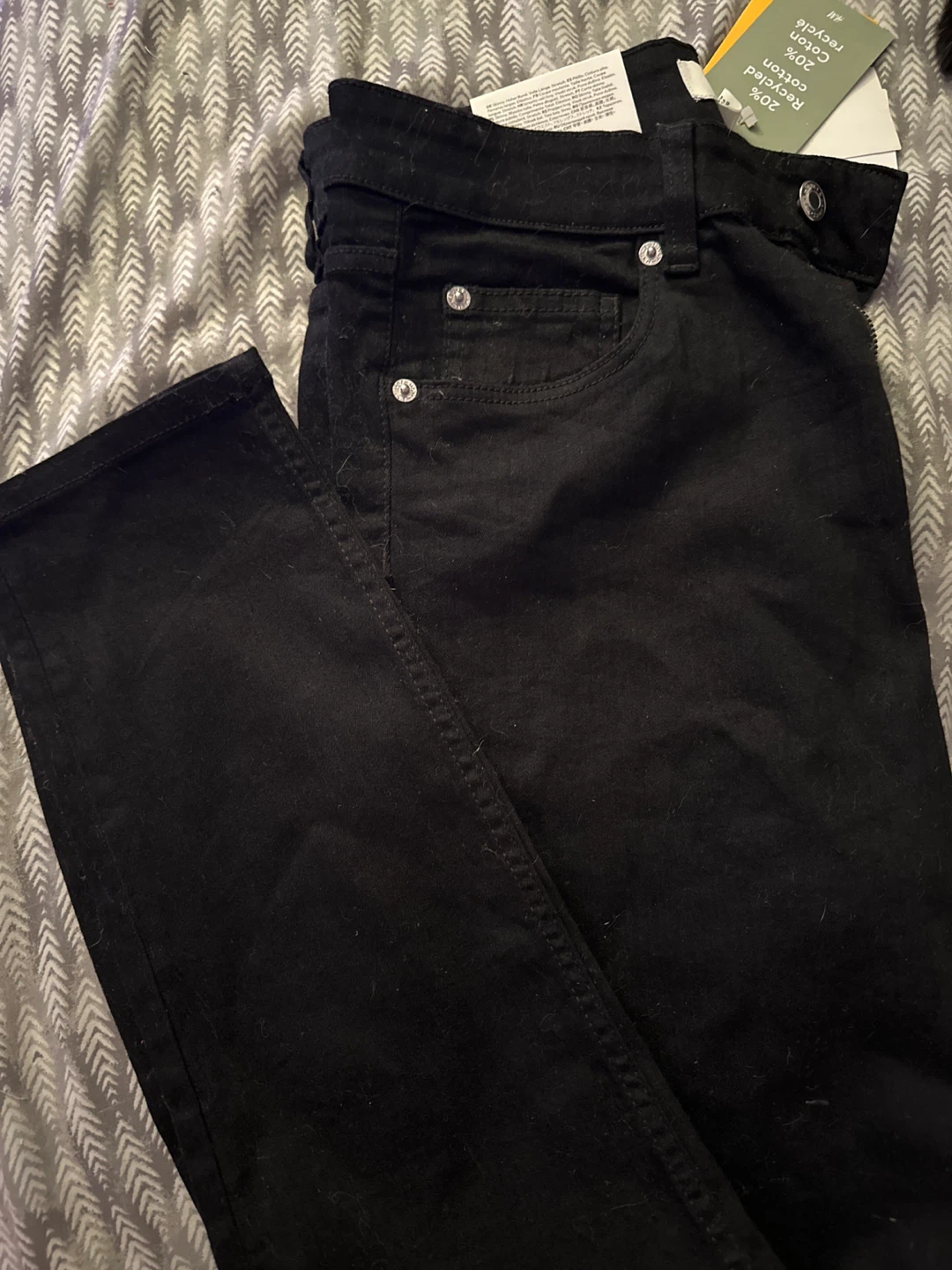 H&M high waisted skinny jeans sz 12
