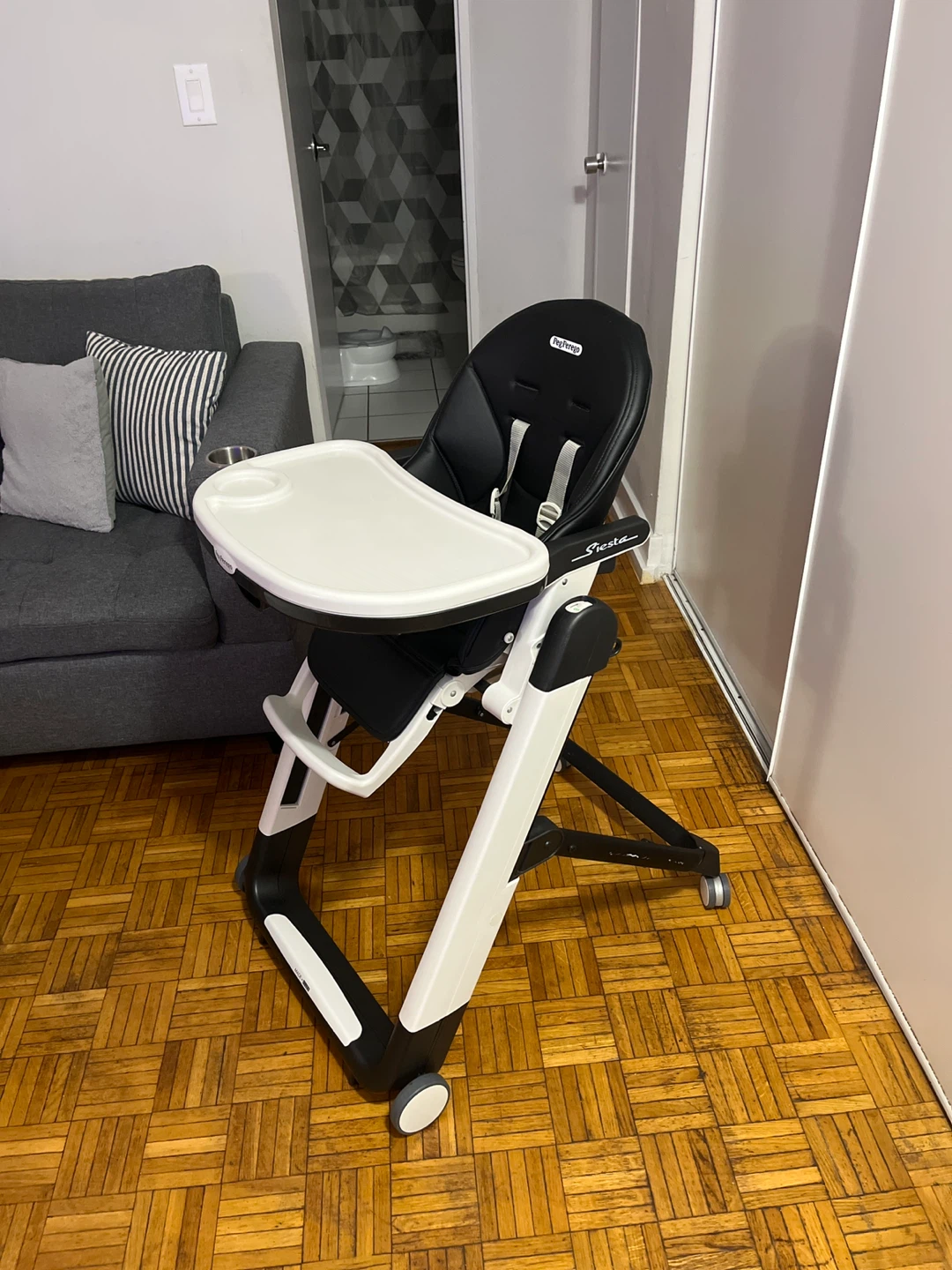 Peg Perego Siesta High Chair - Black - photo 3