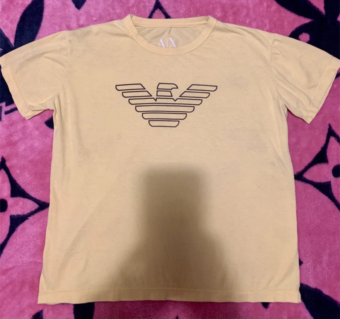 Armani Exchange Yellow T-Shirt