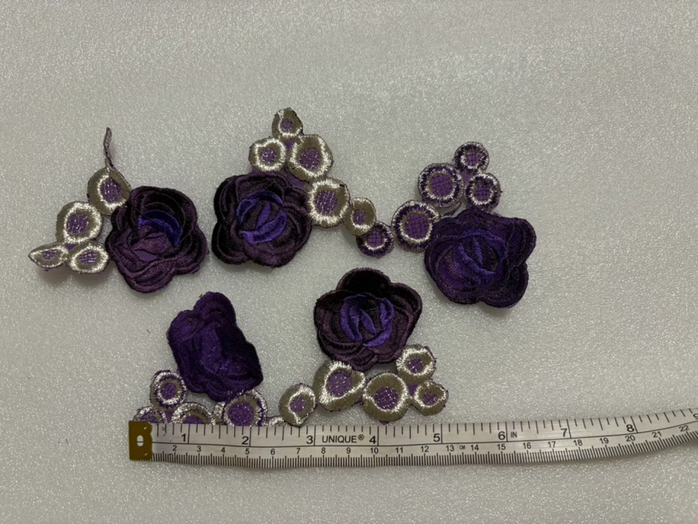 Assorted Floral Appliques - Craft Supplies image indicator(6)