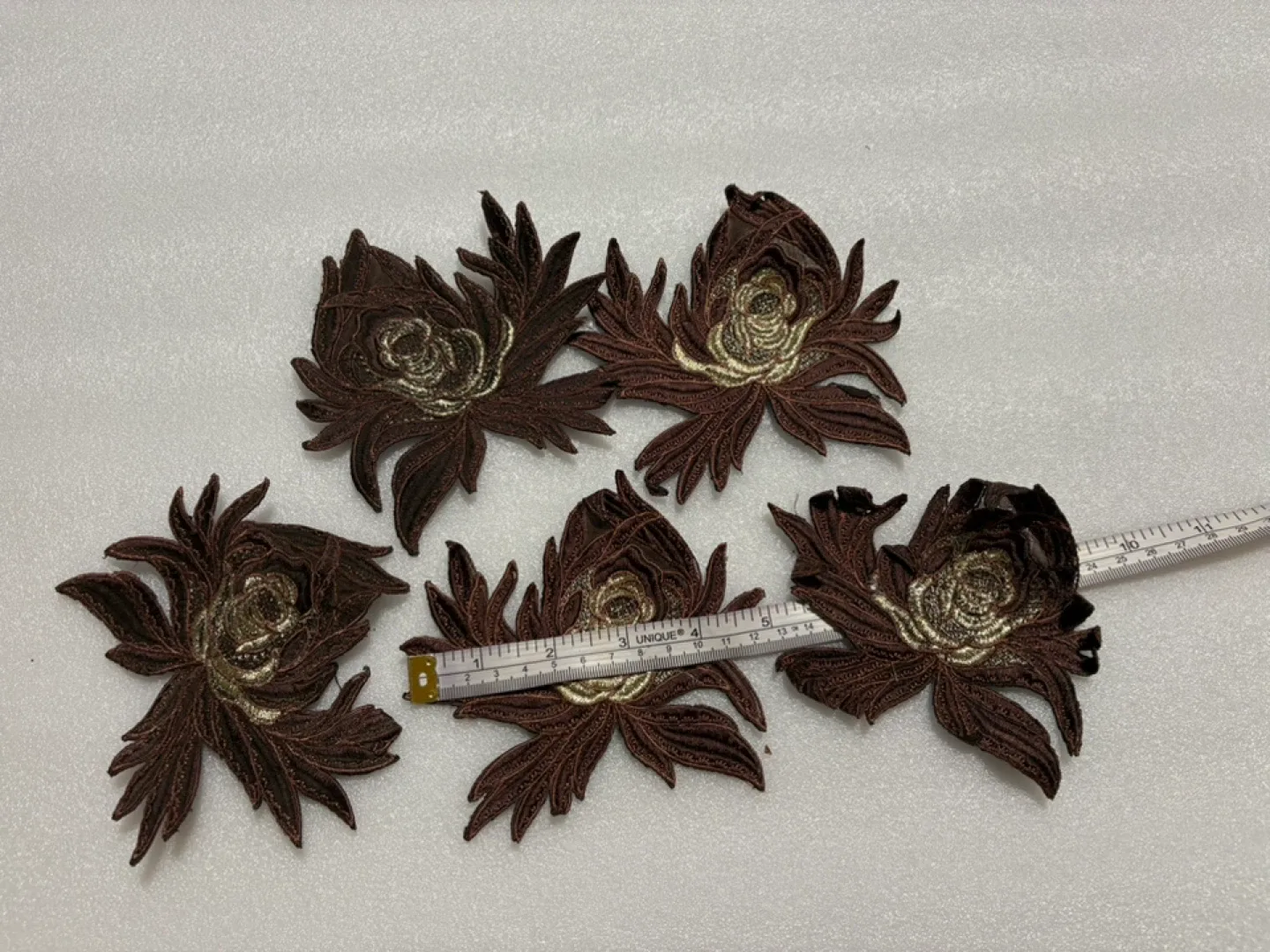 Assorted Floral Appliques - Craft Supplies thumbnail