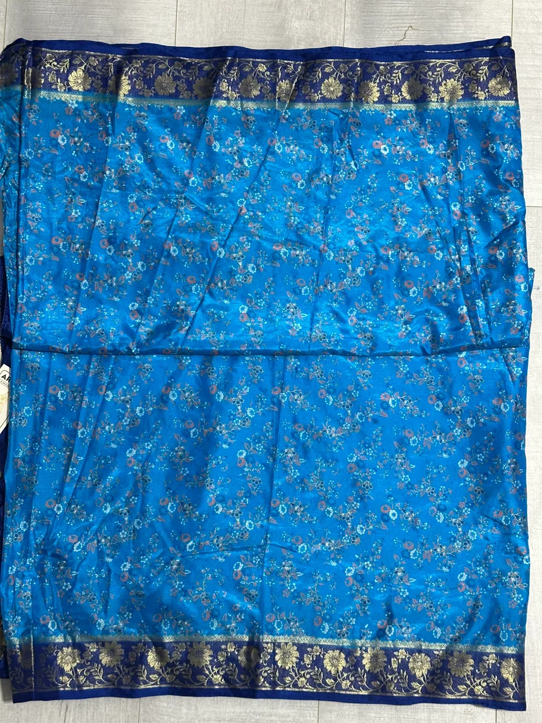 Arora Cloth House Saree - Blue & Navy image indicator(8)