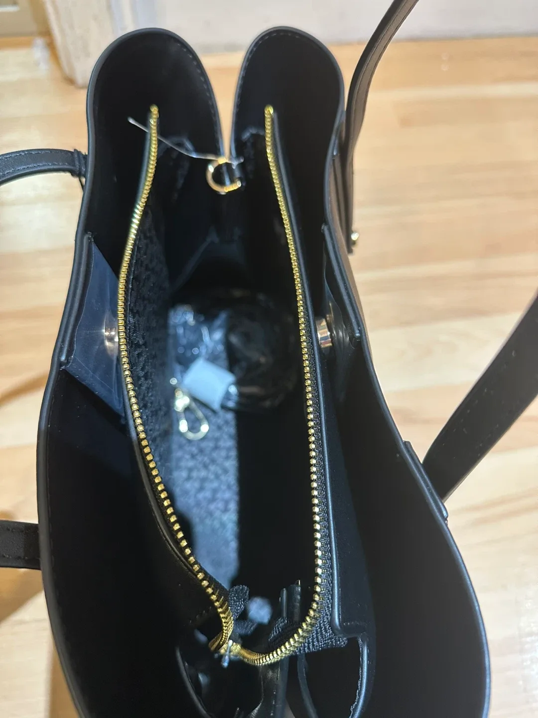 Dune London Black Tote Bag image indicator(5)